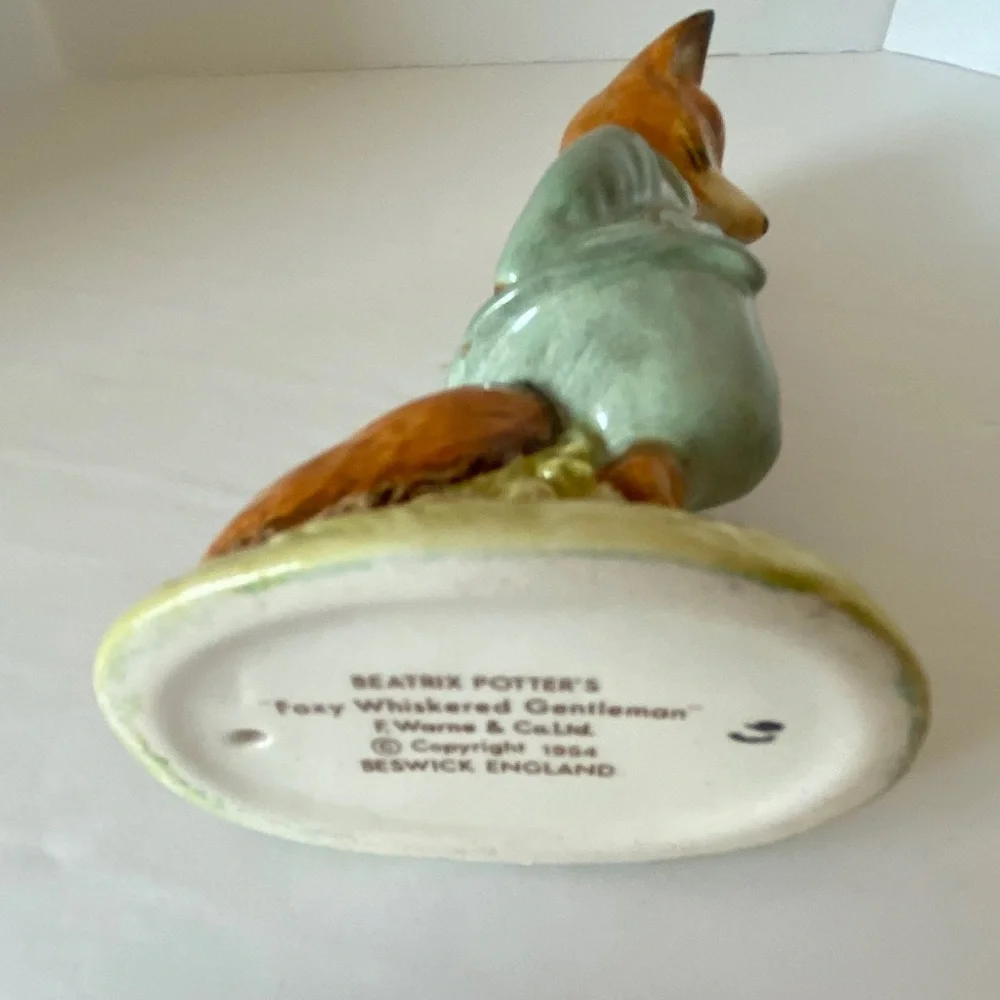 Vintage Beatrix Potter “Foxy Whiskered Gentleman“ - Picture 5 of 8